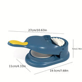 2pcs, 2-in-1 Dumpling Maker - Manual Dumpling Skin Molds and Wrappers - Easy and Convenient Kitchen Gadget