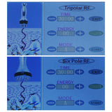 8in1 40K Cavitation Vacuum Anti-aging Multipolar Radio Skin Frequency BIO Hot&Cold Hammmer Body Slim Machine