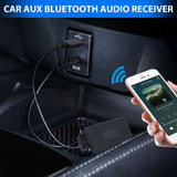 Bluetooth 5.0 Receiver USB 3.5mm Jack Stereo Audio Wireless Adapter Music HD Receiving For Car AUX Speaker