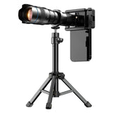 External Telephoto Phone Camera Lens 36X Optical Magnification With Tripod And Phone Clip