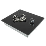 RVs Gas Stove Even Heat Easy To Clean Portable Kitchen Gas  Stovetop for 1.8m Gas Pipe for Yacht for Caravan for Boat
