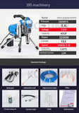 2200W/3000W Spraying hine Professional High Pressure Spray Gun Electric Airless Paint Sprayer Painting Tool