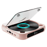 Car mounted A-B repeve CD music player Bluetooth compatible LCD screen USB AUX playback memory function suitable f