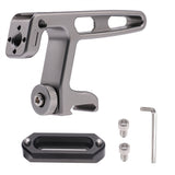 Top Mini Metal NA TO Top Handle Grip for Sony DSLR SLR Camera Cage With Cold Shoe for Microphone LED Light Monitors