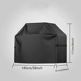 1pc Grill Cover, BBQ Grill Cover, Outdoor Barbecue Grill Cover, Sunscreen Garden Dust Cover