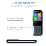 137 Language WiFi Smart Voice Real-time Multi-Language Speech Interactive Offe Translator Business Travel Hot Sale