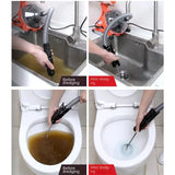 220V Electric Sewer Dredging Toilet Kitchen 19-28MM Cleaning hine Pipe Dredger Drain Cleaner 120W NEW