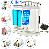 New 7 in 1 Hydrogen Oxygen Small Bubble Facial Beauty Machine H2O2 Hydro Dermabrasion Rejuvenation Tightening Skin Care Face Spa