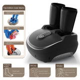Electric Calnd Foot Massage hine Vibration Air Compression Heat Rolg Kneading Leg Beauty Massager