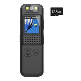 Full HD 1080P Mounted Camera Small Portable Night Vision Police Body Cam Support TF Card Mini 2024 Gift