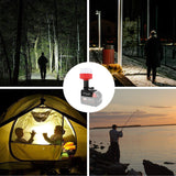 12W 1200LM Cordless Work Light LED Table Lamp High Low Ceam Control Torch Electric Flashlight for Milwaukee 20V Li-ion Battery