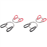 Cutters 4 Pcs Stainless Steel Cable Saw, Metal Wire Hand Pocket String Rope Saw PVC Pipe Cutting Tool for Wood