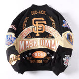 Men's And Women's Thick Loose Baseball Uniform Trendy Jacket