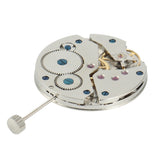 Vintage 17 Jewels 6498 Mechanical Hand Winding Stainless Steel Men's Watch Movement