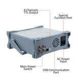 FeelElec FY8300S-60M 60MHz 3 Channel Arbitrary Waveform Signal Generator 4 TTL Level Outputs DC Bias Function Digital