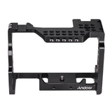 Andoer Cage Video Film Movie Making Stabilizer with Cold Shoe Mount for Sony A7II/A7III/A7SII/A7M3/A7RII/A7RIII Camera
