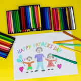 Wax Colorful Triangle Crayons Kids Safe Odorless Waterproort Supplies for Preschoolers Mini Crayon Stic