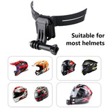 Gopro 9 10 12 Accessories Adjustment Base Mount Riding Helmet Moto For Go Pro Hero xiaomi yi sjcam DJI OSMO Action Camera