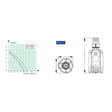 Zj DC Aquarium BS Series APP Controller Bottom Feed Pump Frequency Conversion Adjustable Speed