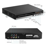 High Quality High-defination 1080P Home Box for TV All Region Free DVD CD-Discs Player AV-Output Built-in MIC-port