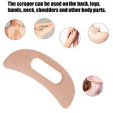Health Care Slimming Guasha Board Back Arm Plate Tool Blood Circulation Relaxation Beech Neck Facial Meridian Massage Scraper