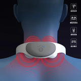 Portable Smart Neck Back Massager Instrument Shoulder Necks Massage Cervical Vertebra Health Care Vibrator Heating Reliex Muscle