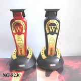 2024 New Trimmer WMARK NG-8230 Professional Men's Hair Clipper 9000RPM Engraving Electric Clippers with Charging Stand