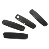 4pcs Outside Door Handle Trim Carbon Fiber for Dodge Charger 2011 2012 2013 2014 2015 2016 2017 2018 2019 2020 2021 LHD