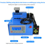 Automatic Weaver with PLC Controlled Welding Gun and Ear Pendulum Electric Oscillator