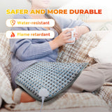 60x30CM Electric Heating Warm Winter Physiotherapy Blanket Shoulder Neck Back Spine Leg Pain Relief Hot Compress Pad