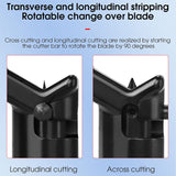 ACS-2 Horizontal And Longitudinal Stripper 4-10mm FTTH Armored Fiber Cable Slitter