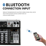 Professional 4 6 8 Channel Bluetooth Mixer Mi Console Audio Interface USB Sound Card for Computer Home Karaoke