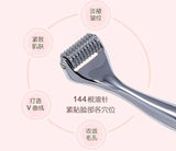 Massager Face-lift Shaping Wolf Double Roller Type Acupuncture With Teeth Beauty Massage Stick Home Portable