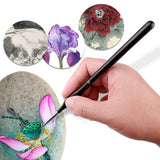 Detail Brush Set Painting Premium Synthetic Miniature Paint Brushes Fine Art Models for Artists