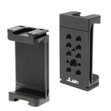 Metal Phone Clip Camera Tripod Head Desktop Stand Professional Fixed Live Cold Shoe Akka Interface