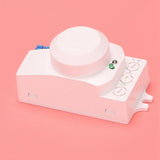 5X 5.8Ghz HF System LED Microwave 360 Degree Sensor Light Switch Body Motion Detector