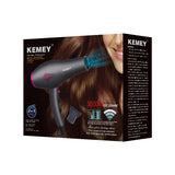 New Hair Dryer 3500W Powerful Electric Blow Dryers KEMEY KM-8219 Air Hairdryer Modeling Barber Salon Tools Hair Dryers Sets