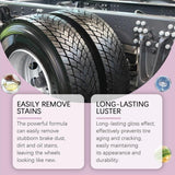 Multi-Function Tire Rim Wheel Cleaner Rust Remover Rapid Removal Of Brake Dust Safe For Automobile RV