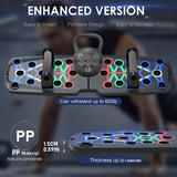 1pc Multifunctional Folding Push-up Board For Home And Gym Workouts