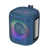 A80 Portable Bluetooth-compatible Speaker Rgb Light Subwoofer Outdoor Wireless Small Audio