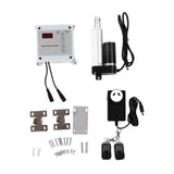 Automatic Chicken Cage Opener 12V 30W Motor Safety Door Opener and Closer for Poultry Mechanism
