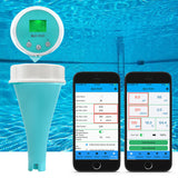 Bluetooth Detector Waterproof Detectors Temp Chlorine Water Quality Tester With APP Remote