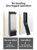 Pedal Kick Down Stop Seldhesive Holder No Drilg Door Stoppers Stainless Steel Anti-Slip Doorstop