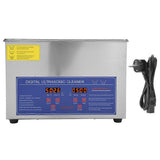4.5L Ultrasonic Cleaner SUS304 Stainless Steel Adjustable Temperature Timing Industrial Cleaning Machine EU Plug 220V