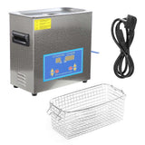 360HTD Ultrasonic Cleaning Machine Digital Timing Heating Cleaner Equipment 6.5L for Multiple PurposesEU Plug 200~240V
