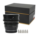 35mm T2.0 Cinema Lens for Nikon Z - Manual Focus, Large Aperture, Zero Breathing