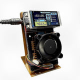 Nerdaxe 500gh/s ASIC Miner with BM1366 Chip for Solo BTC Mining, Vertical Design, US Power Plug