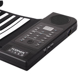 Konix 61 Key Children's Piano Flexible Keyboard Electric Digital Roll Up Piano Music Instruments Electronic Keyboard Piano Gift