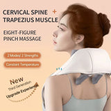 Multi-functional U-shaped Simulation Human Kneading Clip Massage Cape Cervical Spine Shoulder & Back Massager