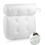 SPA Cushion Bath with Suction Cups Neck and Back Support 3D Mesh Bathtub Spa Pillow for Home Hot Tub Bathroom Accersories